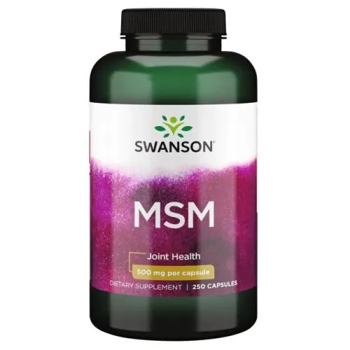 Swanson MSM, 500 mg, 250 kapslar
