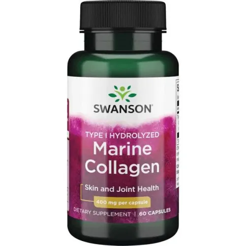 Swanson Type I Hydrolyserat Marin Kollagen, 60 kapslar