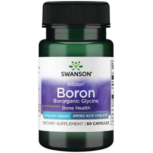 Swanson Albion Bor Bor, 6 mg, 60 kapslar