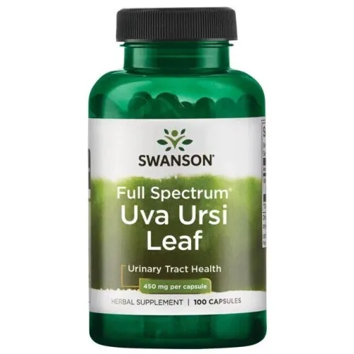 Swanson Full Spectrum Uva Ursi Blad, 450 mg, 100 kapslar