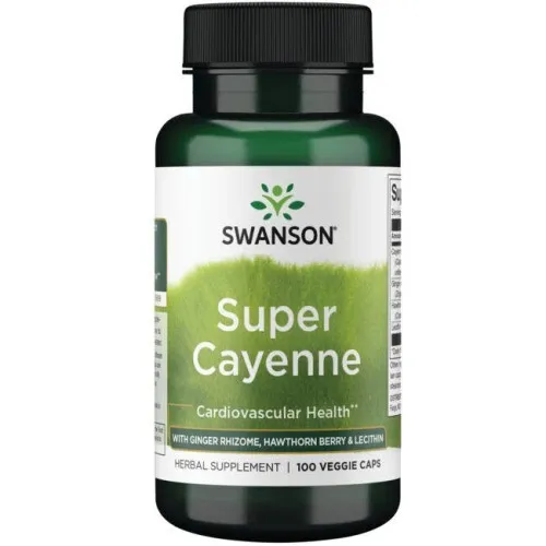 Swanson Super Cayenne, 100 kapslar