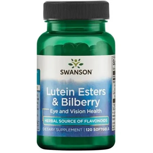 Swanson Lutein Estrar och Blåbär, 120 kapslar