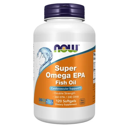 Now Foods Super Omega EPA, 120 kapslar