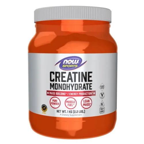 Now Foods Kreatin Monohydrat pulver, 1000 gram