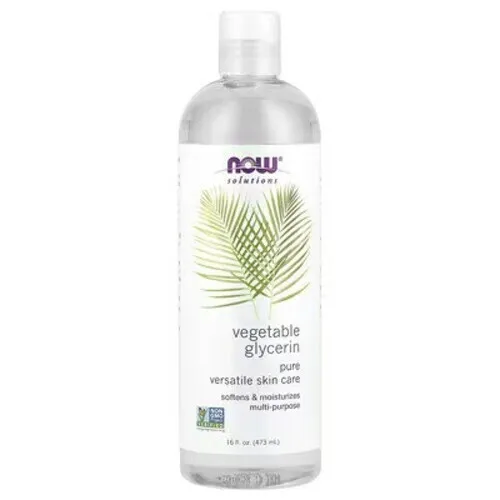 Now Foods Vegetabiliskt Glycerin, 473 ml