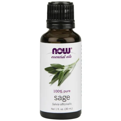 Now Foods Eterisk Olja, Salviaolja, 30 ml