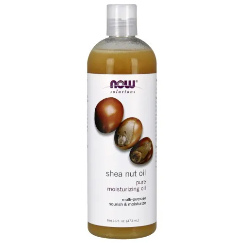 Now Foods Shea Nötolja, Flytande, 473 ml