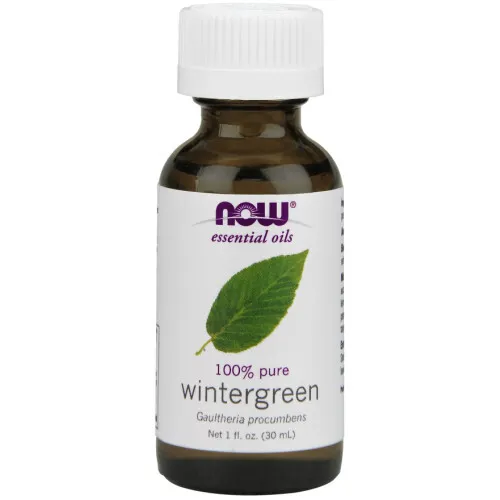 Now Foods Eterisk Olja, Vintergrön Olja, 30 ml