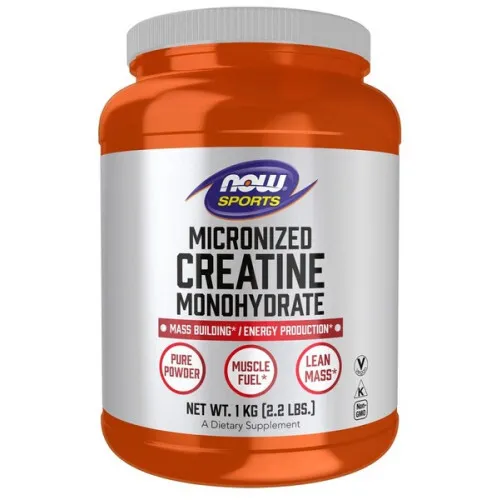 Now Foods Mikroniserat Kreatin Monohydrat, 1000 gram