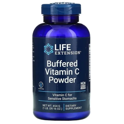 Life Extension Buffrat Vitamin C pulver, 454 gram