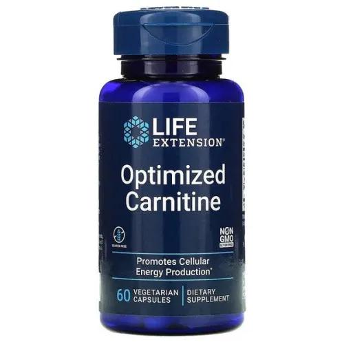 Life Extension Optimized Karnitin, 60 kapslar