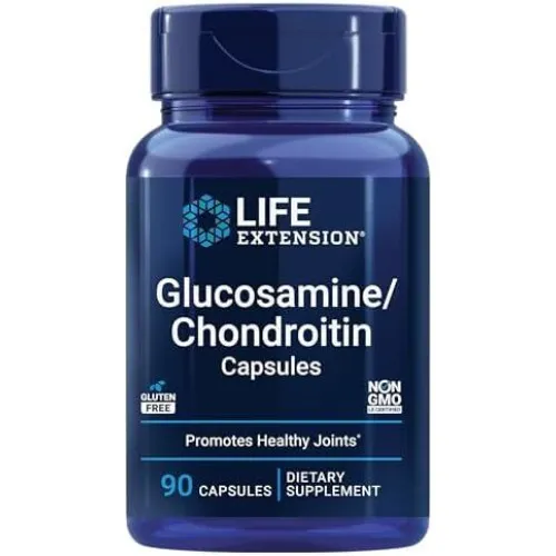 Life Extension Glukosamin/Kondroitin, 90 kapslar
