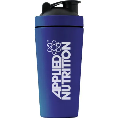 Applied Nutrition Stål Shaker, Blå, 750 ml