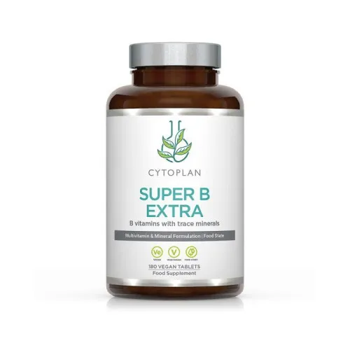 Cytoplan Super B Extra, 180 veganska tabletter