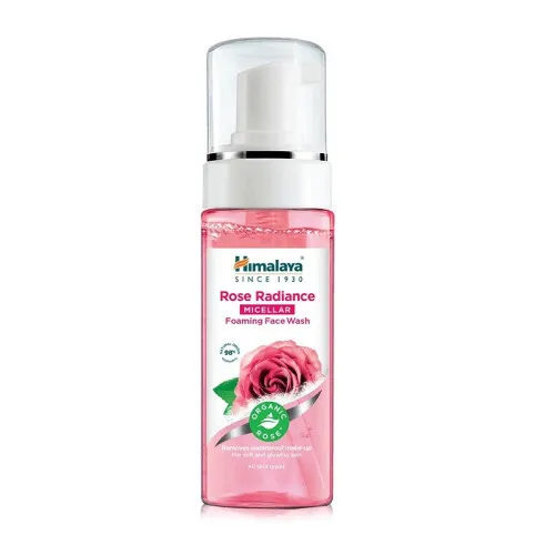 Himalaya Rose Radiance Micellär Skummande Ansiktstvätt, 150 ml