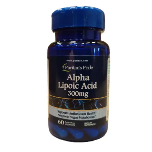 Puritans Pride Alfa Liponsyra, 300 mg, 60 kapslar