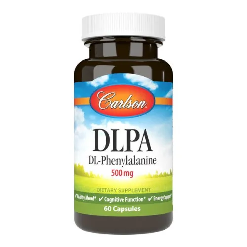 Carlson Labs DLPA, 500 mg, 60 kapslar