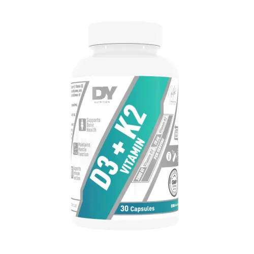Dorian Yates D3 + K2 Vitamin, 30 kapslar