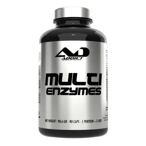 Addict Sport Nutrition Multi Enzymer, 90 kapslar