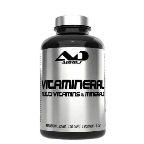 Addict Sport Nutrition Vitamineral, 120 kapslar