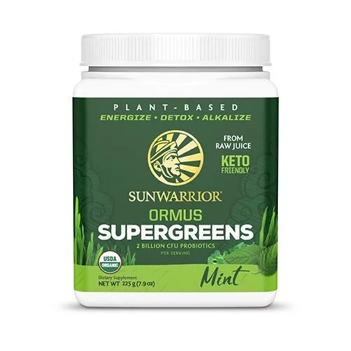 Sunwarrior Ormus Supergrönt Ekologisk, 225 g