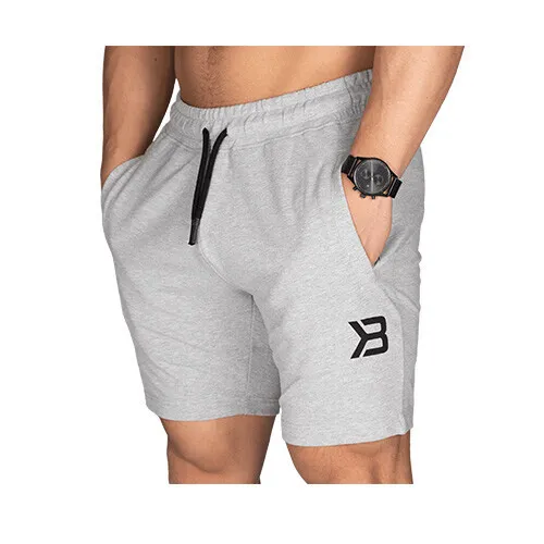 Better Bodies Tapered Sweatshorts, Ljus Grå Melange
