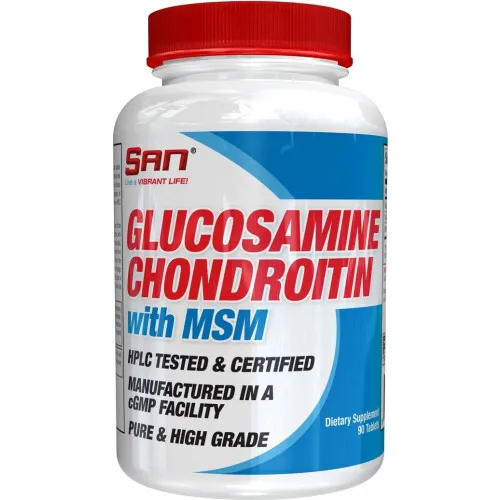 SAN Glukosamin Kondroitin med MSM, 90 tabletter