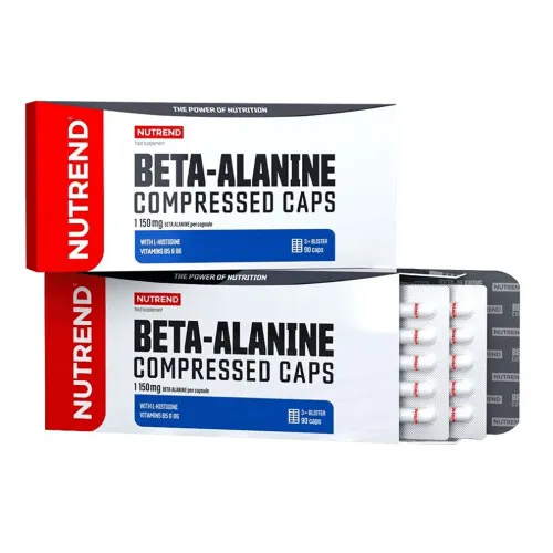 Nutrend Beta-Alanin Komprimerade kapslar, 90 kapslar