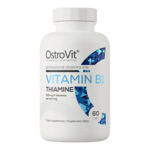 OstroVit Vitamin B1 Tiamin, 60 kapslar