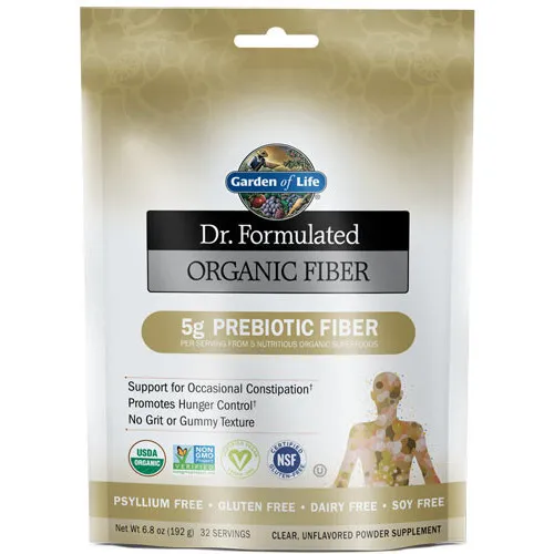 Garden of Life Dr. Formulated Fiber, 192 gram