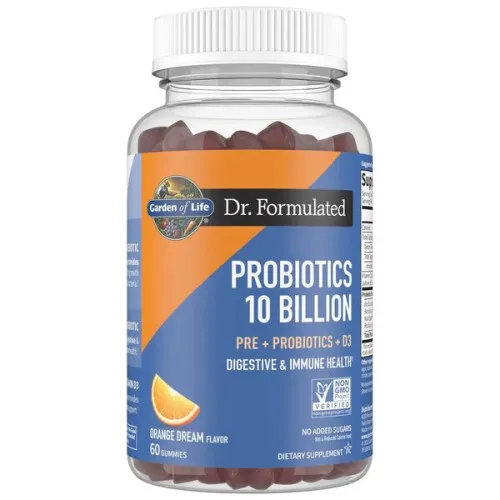 Garden of Life Dr. Formulated Probiotika 10 Billion, Orange Dream, 60 vingummin