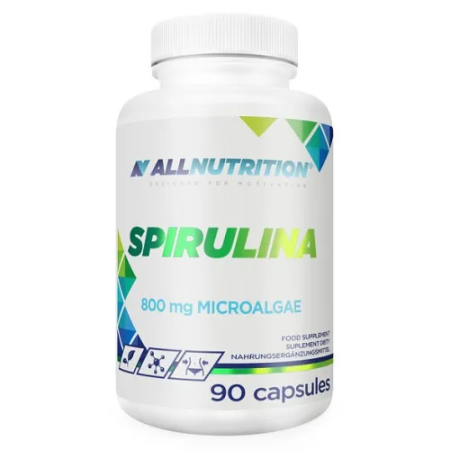 Allnutrition Spirulina, 800 mg, 90 kapslar