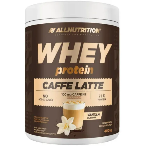 Allnutrition Whey Protein Caffe Latte, Vanilla, 400 gram