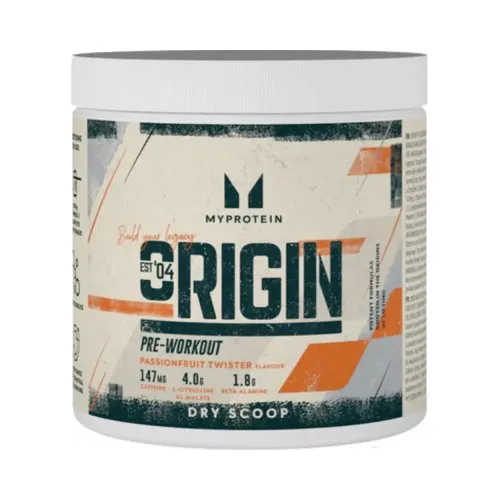 Origin Pre-Workout Dry Scoop, 18 portioner (288 g)