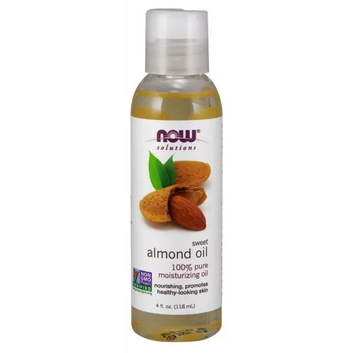 NOW FOODS 100% PURE ALMOND OIL 118 ml 