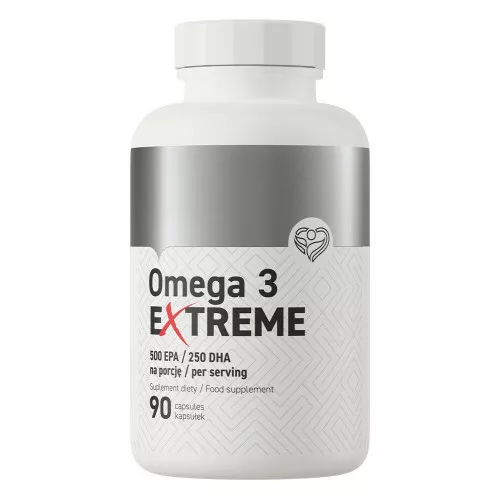 Koncentrerad omega-3 (90 kapslar)