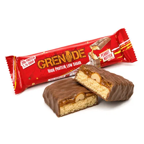 Grenade bar med 37% protein (1 x 60 g)-Peanut Nutter