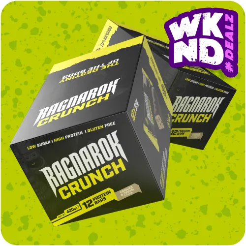 Ragnarok barer med 35% protein (12 x 35g) - BUY 1 GET 1 FREE