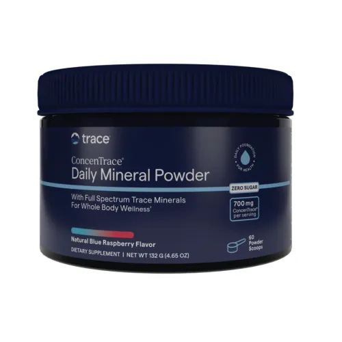 ConcenTrace Daily Mineral pulver Natural Blue Raspberry, 132g