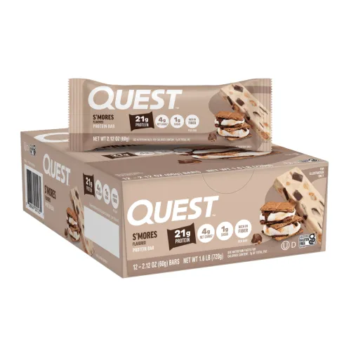 QUEST NUTRITION QUEST BARS, 12 st-S'Mores
