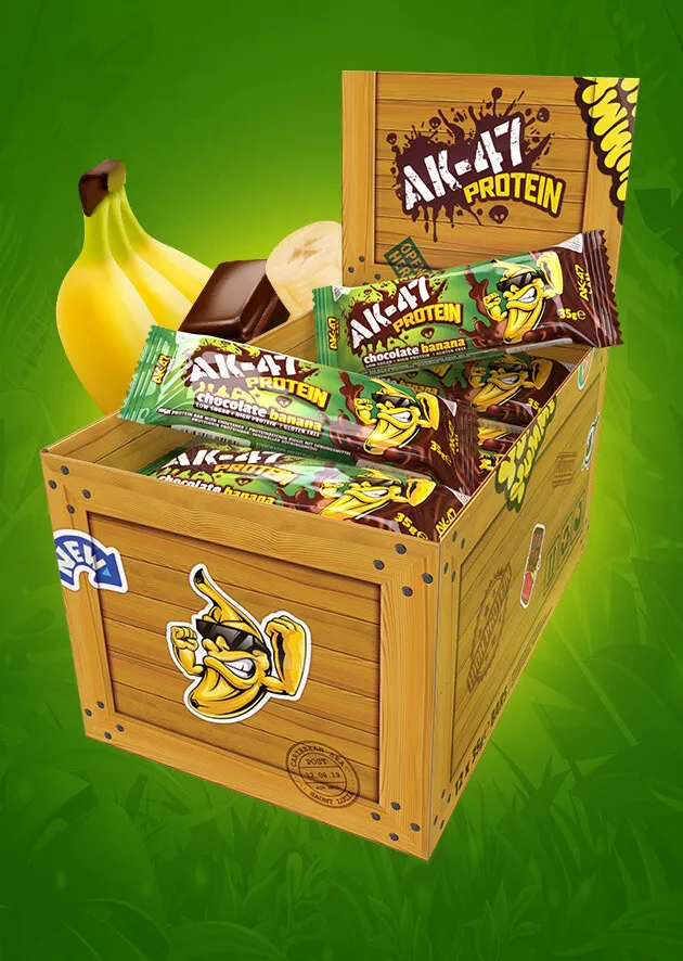 Protein Chocolate Banana Bars